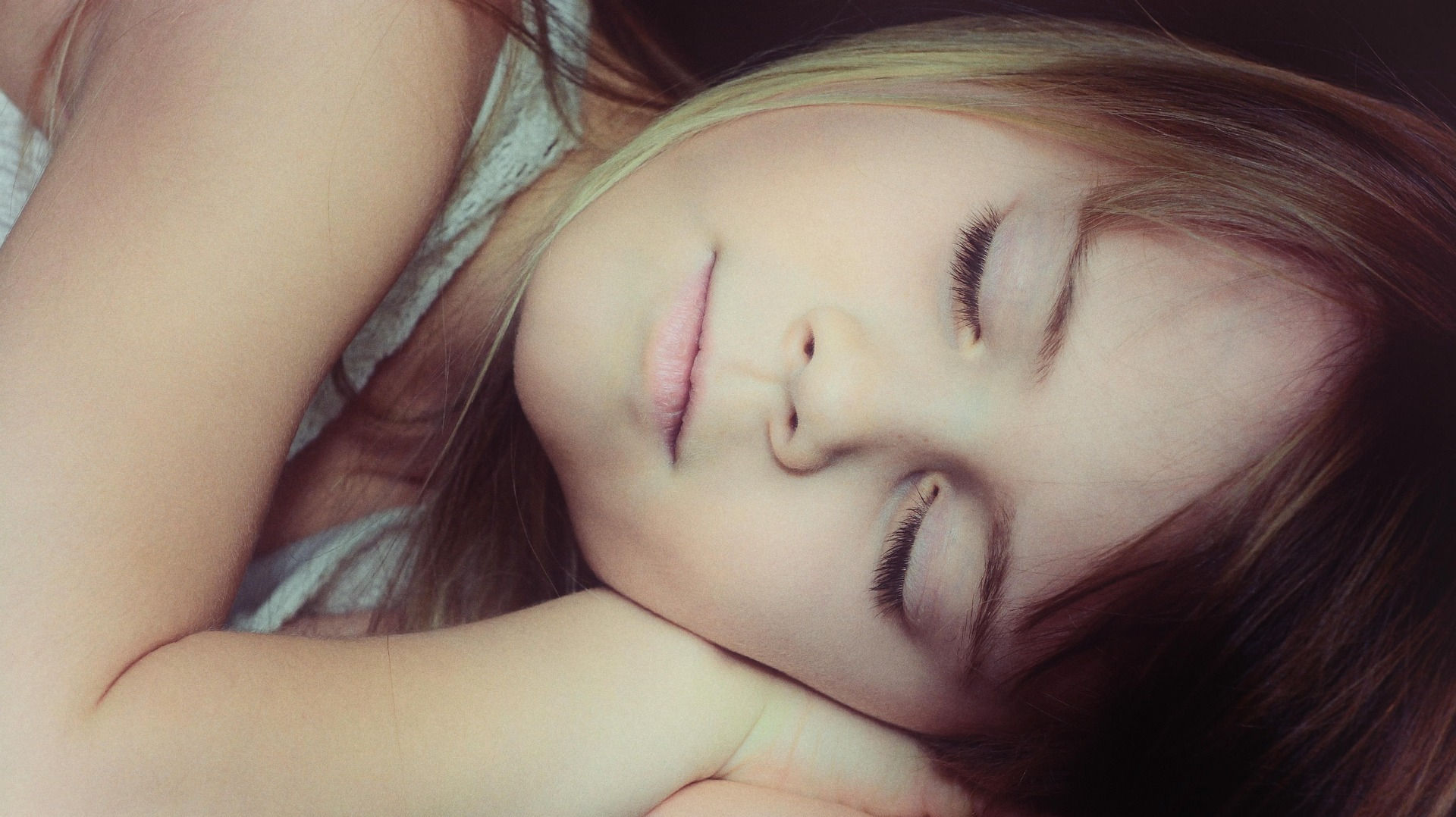 sleeping girl